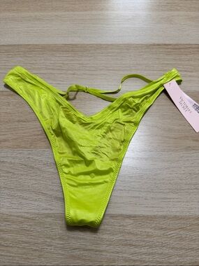 Victoria's Secret Neon Lime Bikini Bottom